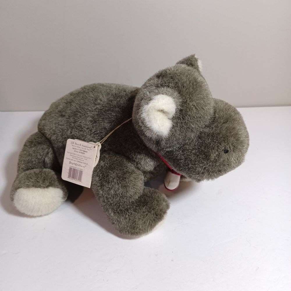 Boyds Bears Friends "Hilda B Pottamus" Hippo Plush Collectible With Original Tag